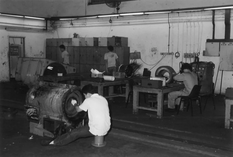 Old Cyclect Workshop B&W