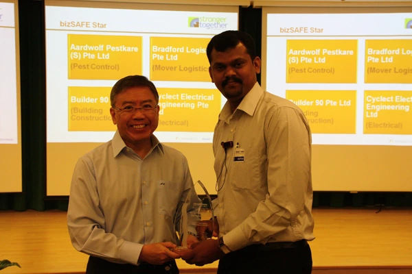 Winner of Ciba Vision Star achievement award