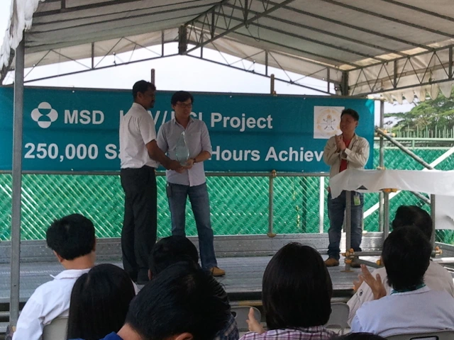 Winner of MSD Safety Awards