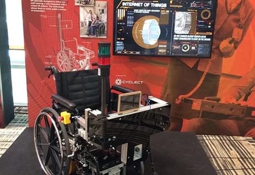 LINQ robot Featured in NTUC