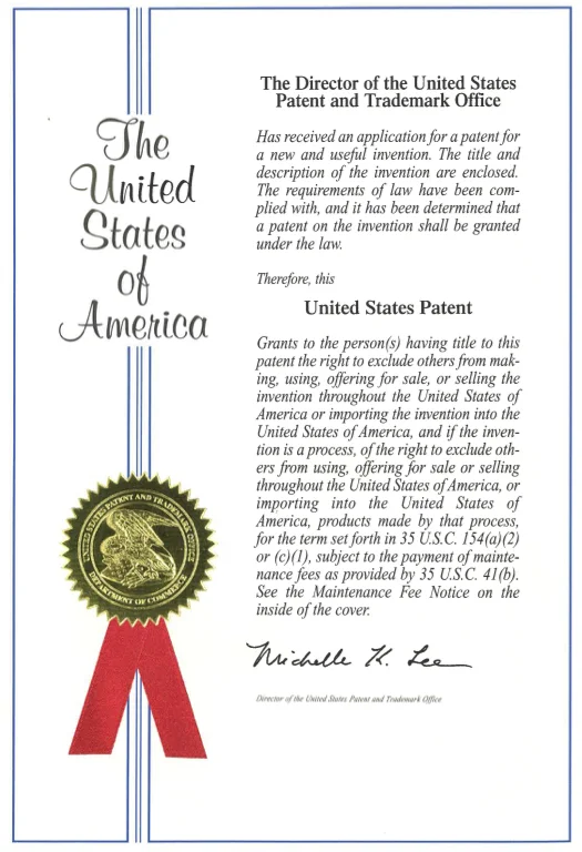 Granted Organic Rankine Cycle System Patent