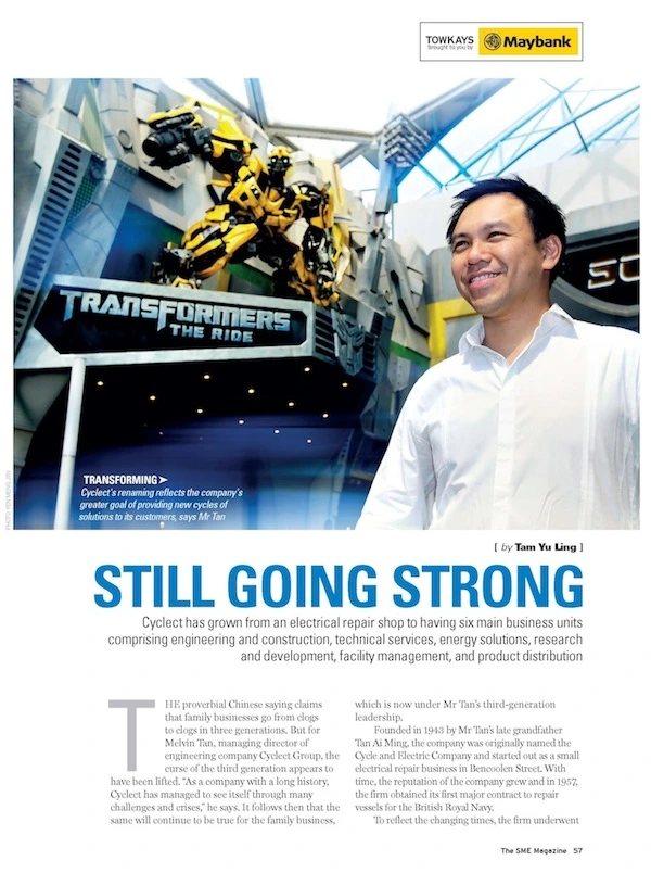 Featured on SME Magazine