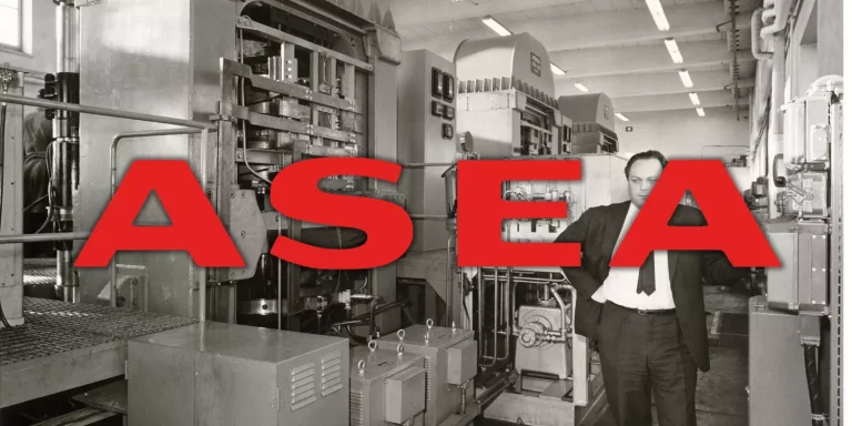 Historical image representing 1965: ASEA Partnership Strengthens Motor and Generator Capability.