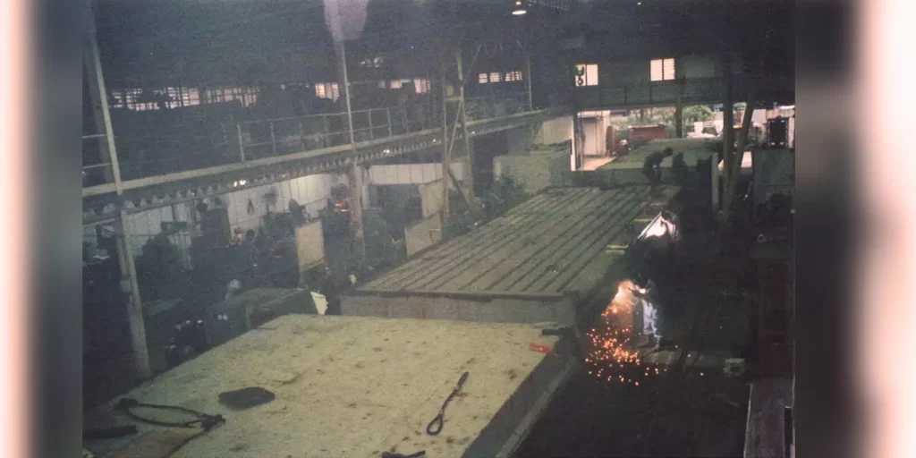 Historical image representing 1974: Mechanical Services Capability Established.
