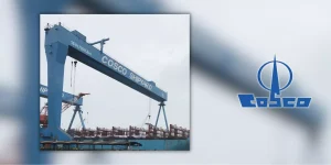 Historical image representing 1985: China Maritime Joint Venture Expands Regional Engineering Reach.