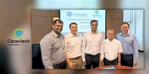 Historical image representing 2023: India Joint Venture for Semiconductor Gas and Chemical Systems.