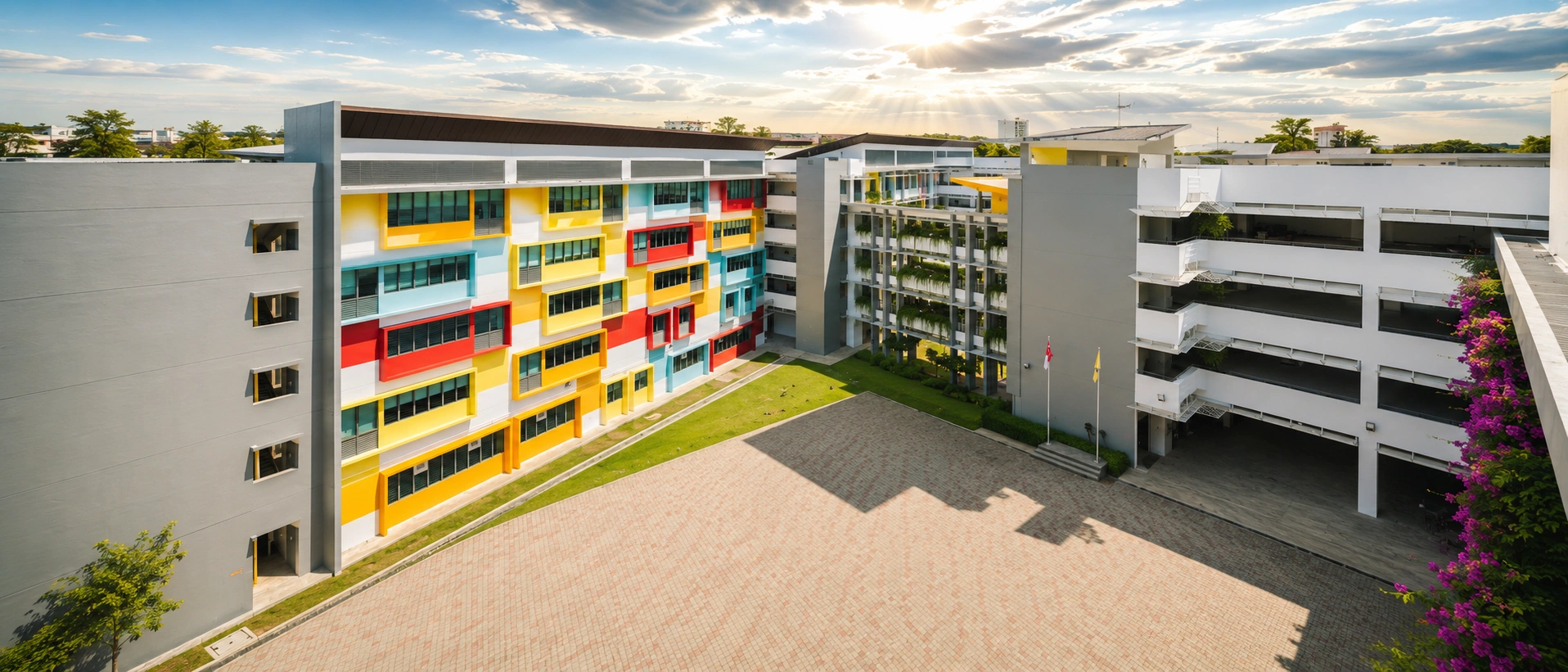 Cyclect integrated facilities management and maintenance portfolio reference for Edgefield Secondary School in Singapore