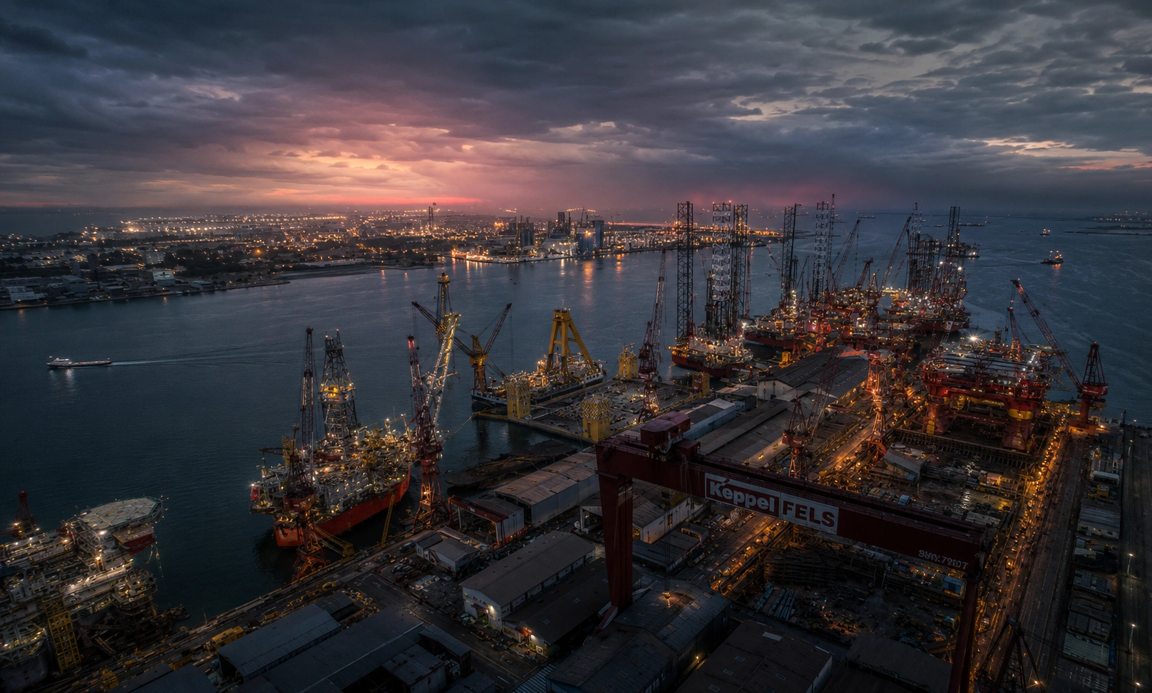 Cyclect marine technical services and mro support portfolio reference for Keppel Offshore Marine