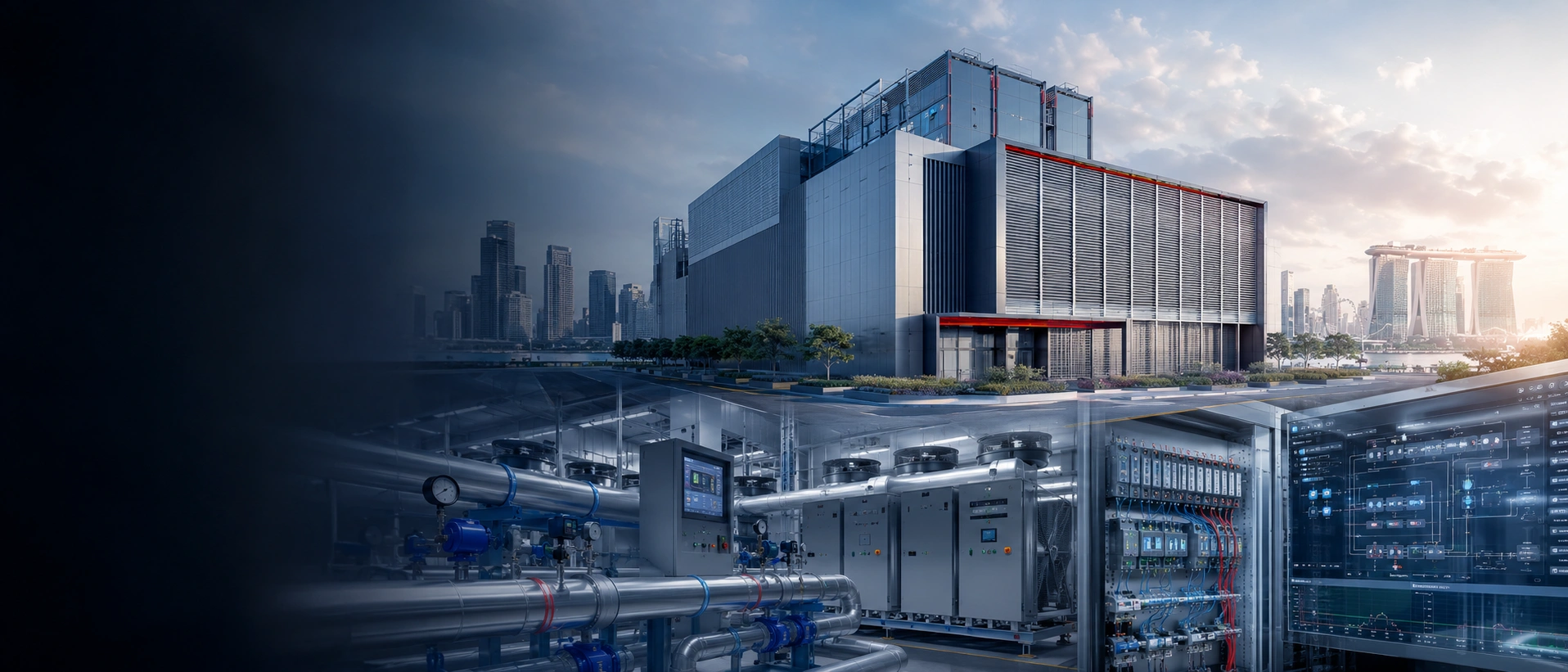 Cyclect energy and meica engineering works portfolio reference for Shin Nippon Air Technologies in Japan