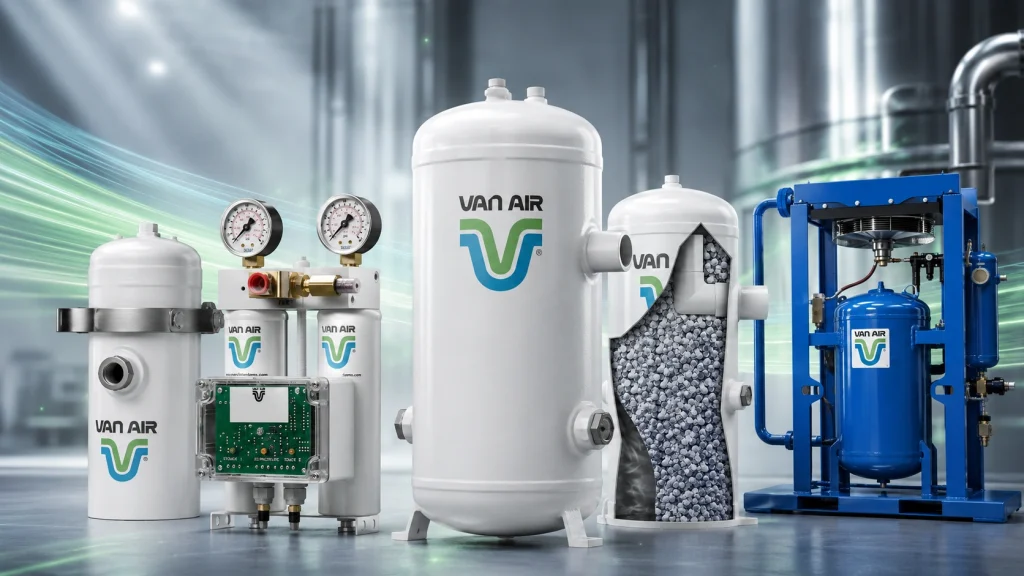 Compressed Air & Gas Treatment supplied and supported by Cyclect