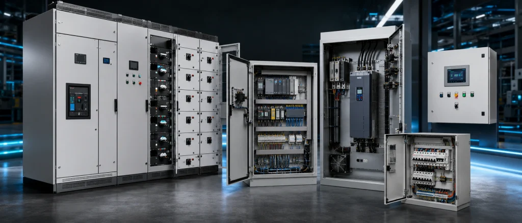 Control Panels & Power Distribution supplied and supported by Cyclect