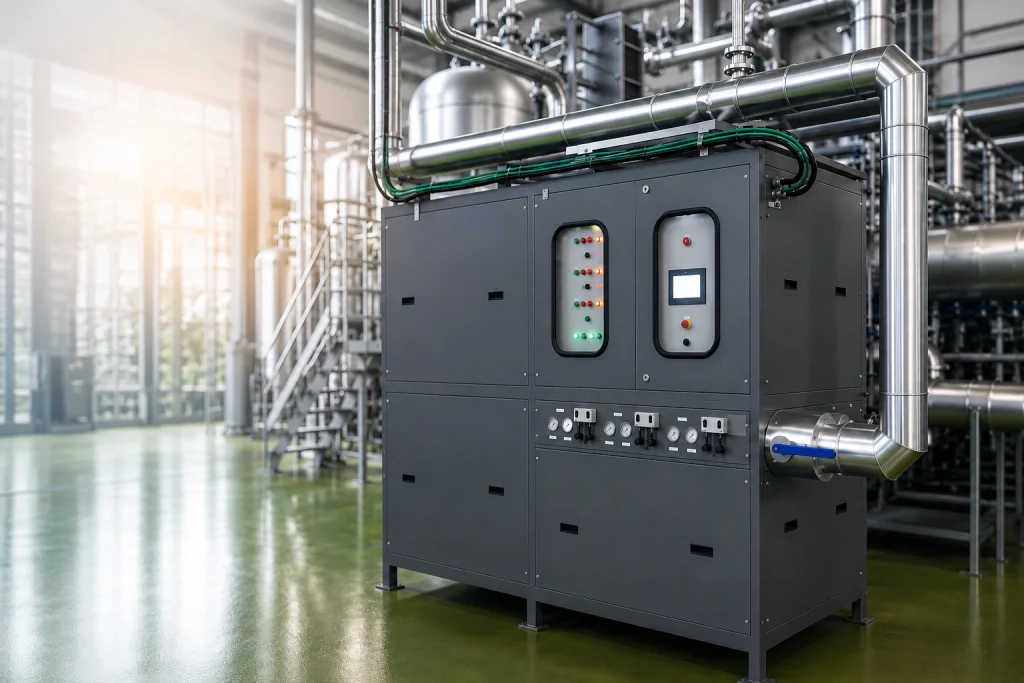 iHandal industrial heat pump system for waste heat recovery and energy reuse