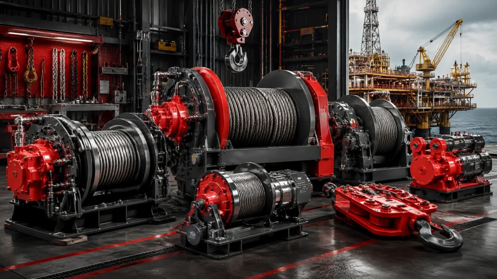 Winches supplied and supported by Cyclect